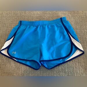 Under Armour Women's Blue Running Shorts